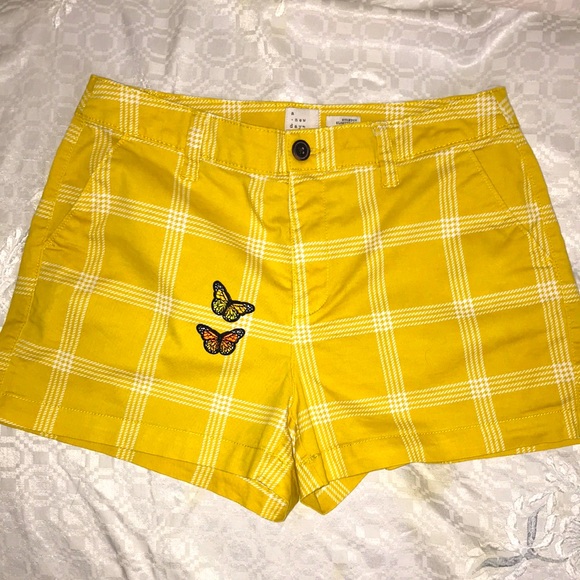 a new day Pants - A New Day Women’s Yellow Shorts